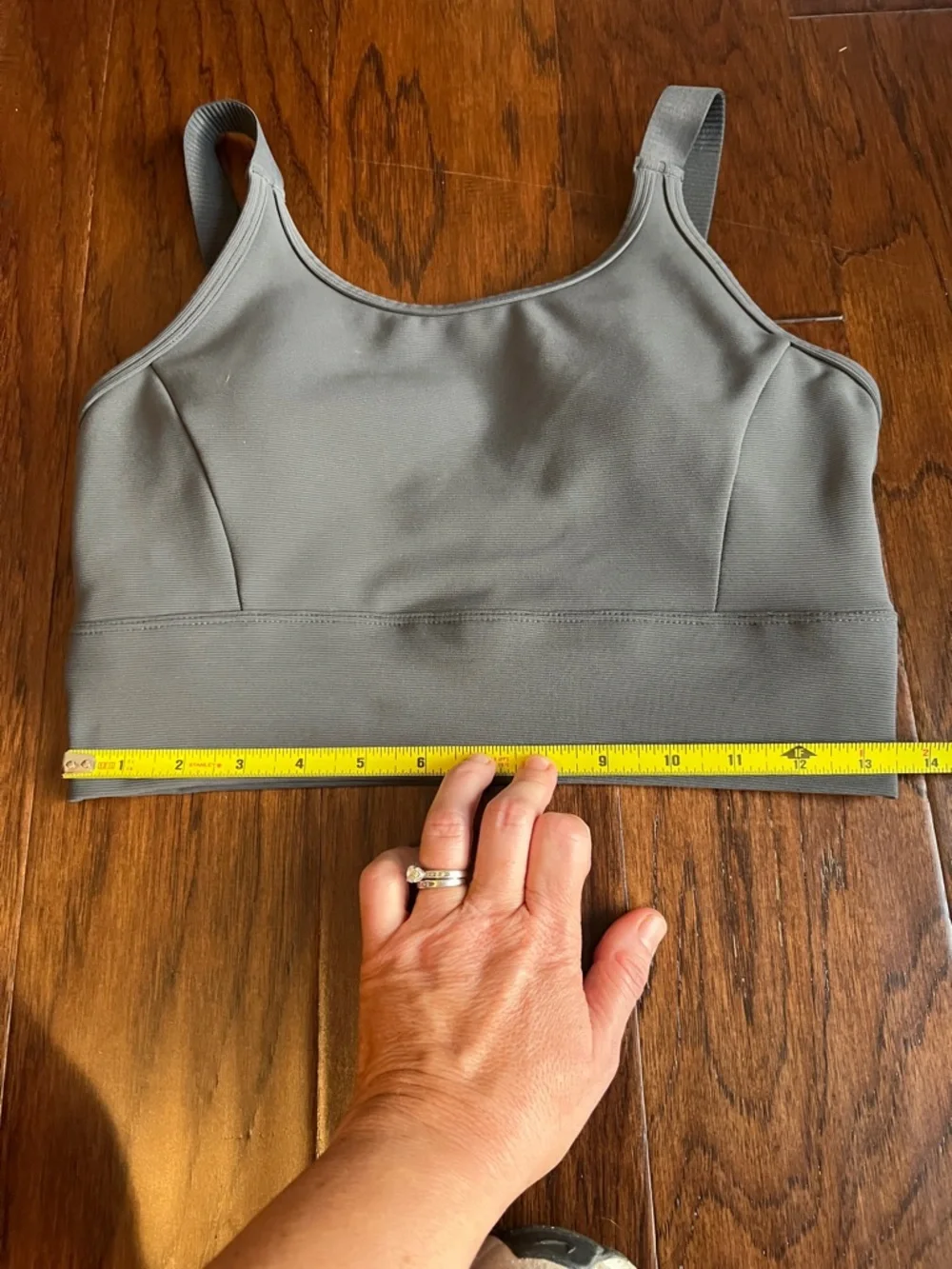 CALIA by Carrie Underwood Slate Gray Padded Sports Bralette